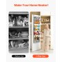 VEVOR 8-Tier Over the Door Pantry Organizer Hanging Storage Rack Adjustable