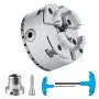 VEVOR KP96 Lathe Chuck, 4-Jaw 9.5 cm Diameter, Metal Lathe Chuck Turning Machine Accessories, Self-centering Tool, for Lathe, Precision Machining, Grinding Machines, Milling Machines