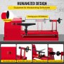 VEVOR Benchtop Wood Lathe 14" x 20" Powerful 400W 1100-3400 RPM Variable Speed