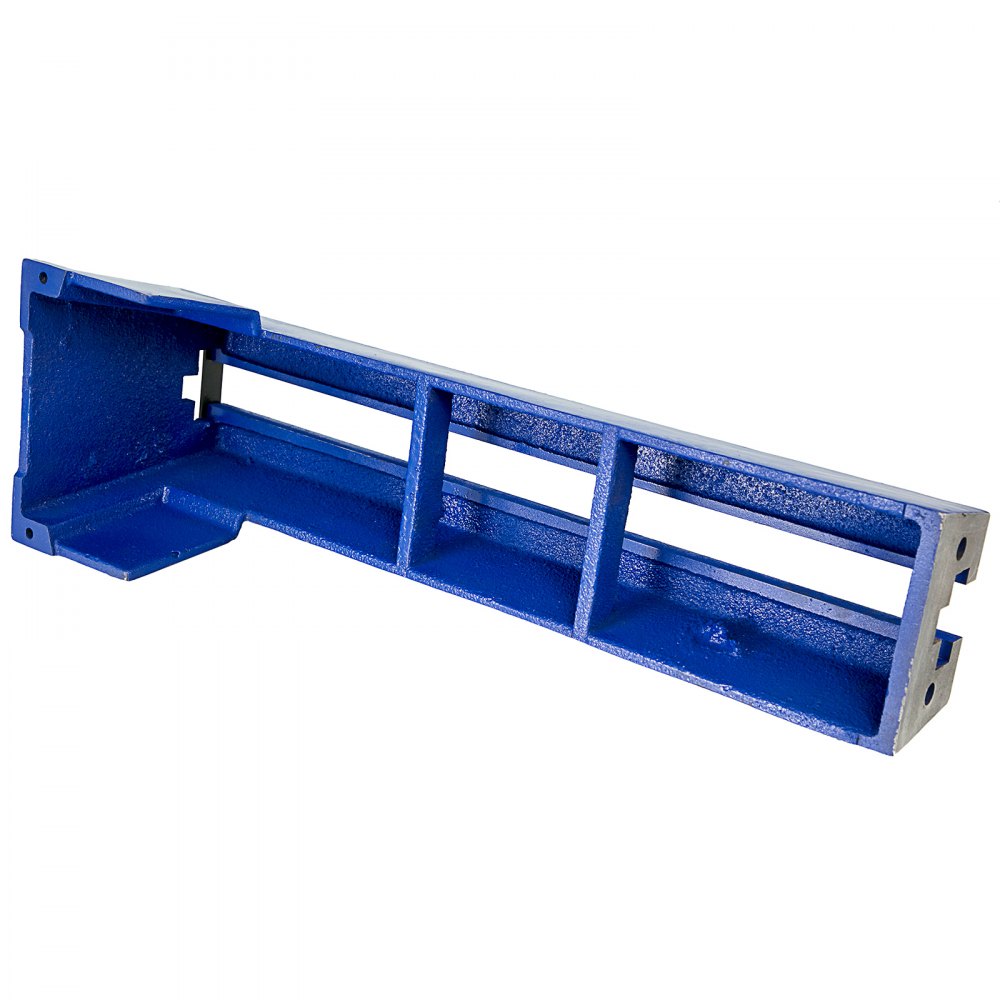 VEVOR Wood Lathe Bed Extension 21.7"/550mm x 4.3"/11mm Lathe Extension Cast Iron for 12 by 18-Inch Lathes