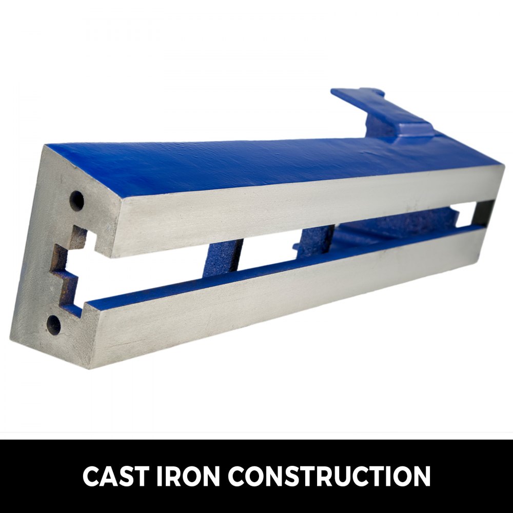 VEVOR Wood Lathe Bed Extension 21.7"/550mm x 4.3"/11mm Lathe Extension Cast Iron for 12 by 18-Inch Lathes