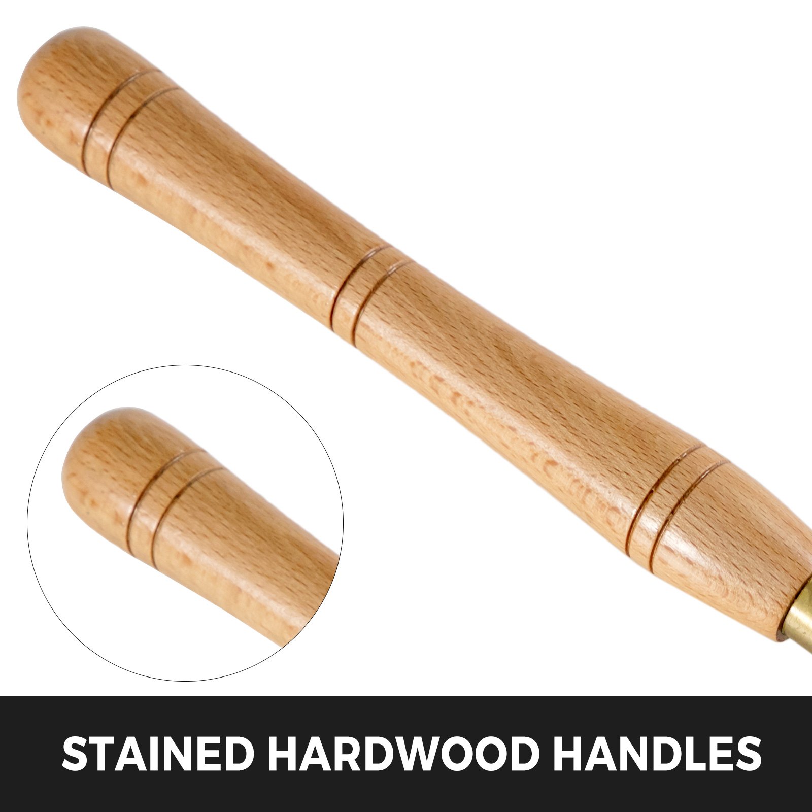 Juego de cinceles para torno de madera, 16 Uds., torno para carpintería, cincel, herramientas de torneado, caja de madera