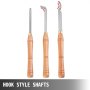 Wood Turning Tools For Lathe, Carbide Lathe Tools 3 Pcs, Turning Lathe Chisels