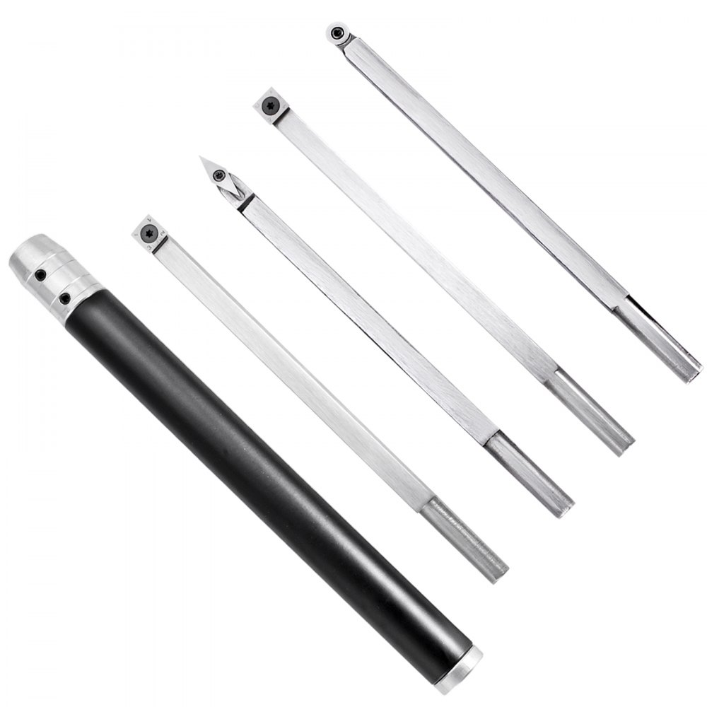 Wood Turning Tools For Lathe, Carbide Lathe Tools 4 Pcs, Turning Lathe Chisels