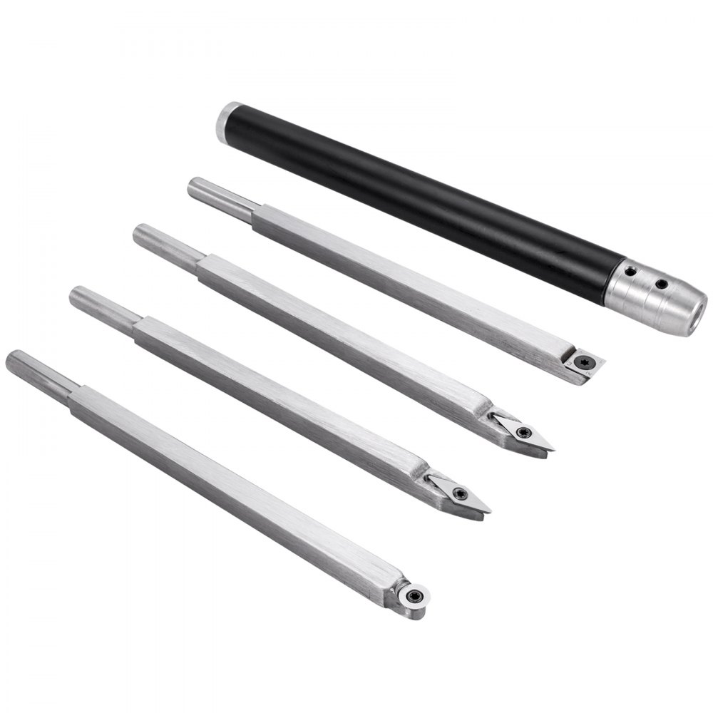 Wood Turning Tools For Lathe, Carbide Lathe Tools 4 Pcs, Turning Lathe Chisels