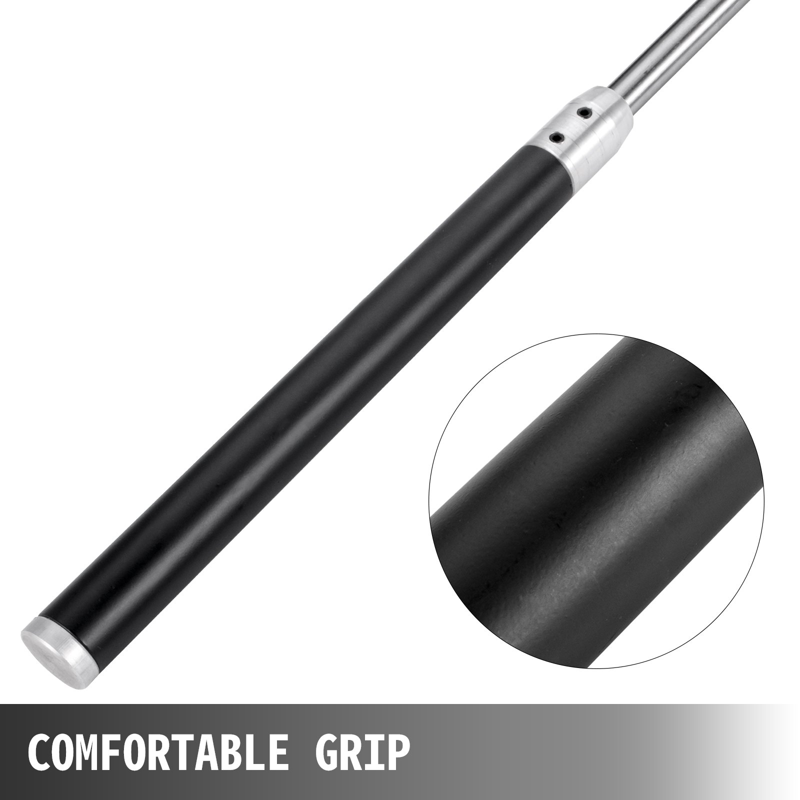 VEVOR wood turning tool with comfortable grip, focusing on handle detail.