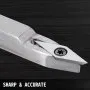 VEVOR wood turning tools with sharp and accurate carbide cutting edge.