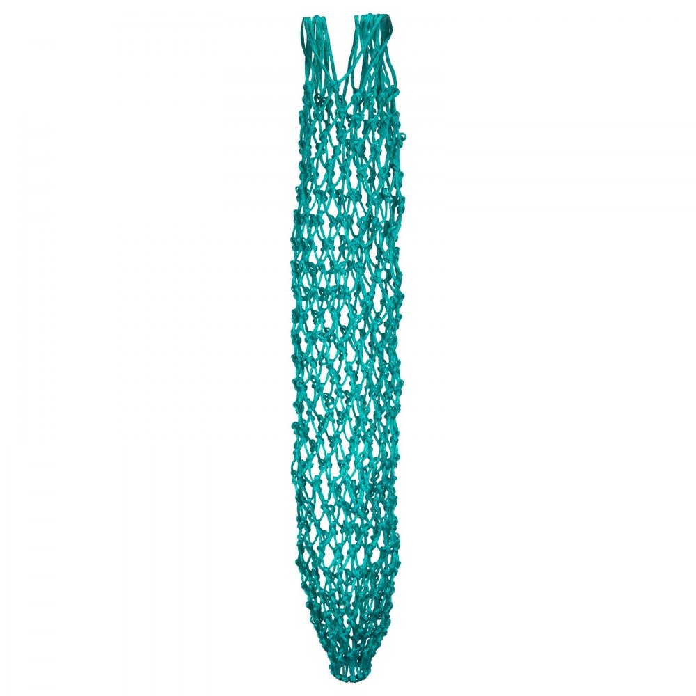 VEVOR Hay Nets for Horses, 4PCS, 0.9 m Extended Length, 38 x 38 mm Holes, PE Material, with Four Carabiner Hooks, Hanging Slow Feed Hay Nets for Horses, Sheep, Cattle, Alpacas, and Livestock