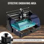 VEVOR CNC 3018 Pro CNC Router 300×180×45 mm CNC Μηχάνημα 2,5W GRBL Control Mini Laser Engraver with Offline Controller 3 Axis Laser Engraving Machine for Carving Milling Plastic, Acrylic, PVC, Wood