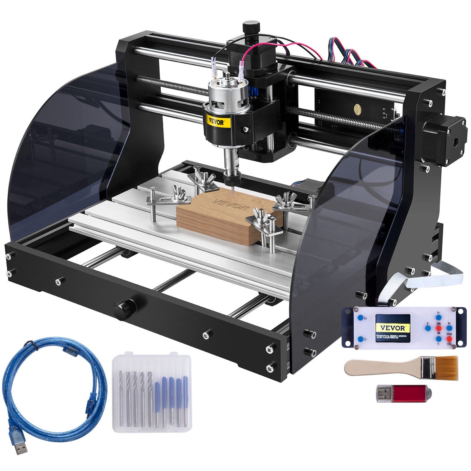 Cnc 3018 Pro Cnc 3018 10000 RPM 3 Axis GRBL Control Cnc Machine Laser Engraver