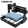 VEVOR CNC 3020 300x200x40mm Working Area CNC Machine 10000r/min Engraver with Offline Controller Desktop 3 Axis CNC Engraving Machine for or DIY Carving Milling Plastic Acrylic PVC Wood