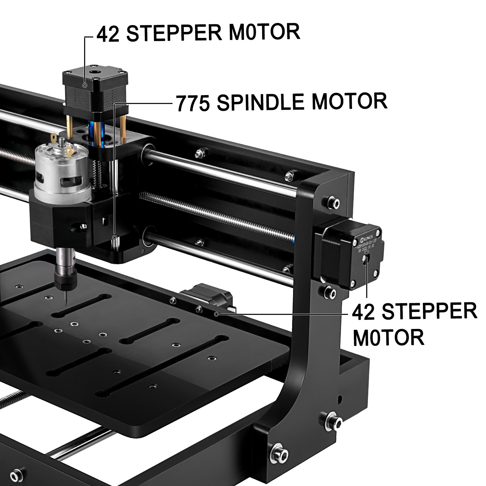 VEVOR CNC 3020, CNC Machine 300x200x40mm Mini Laser Engraver Laser Engraving