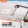 VEVOR Boat Anchor Hook Stainless Steel Knotless Anchor System with Quick Release