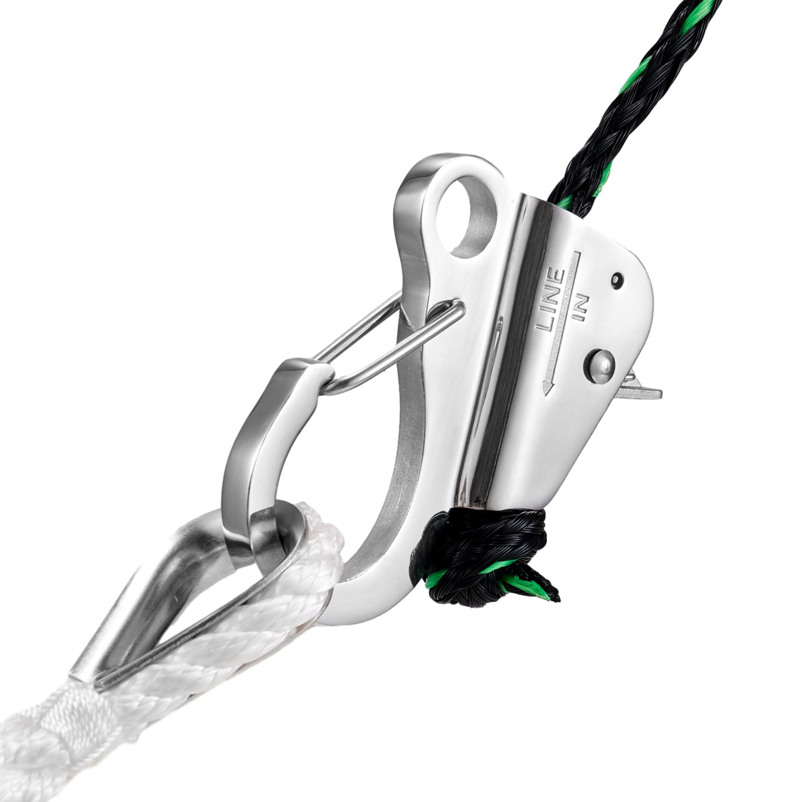 VEVOR Boat Anchor Hook Stainless Steel Knotless Anchor System with Quick Release