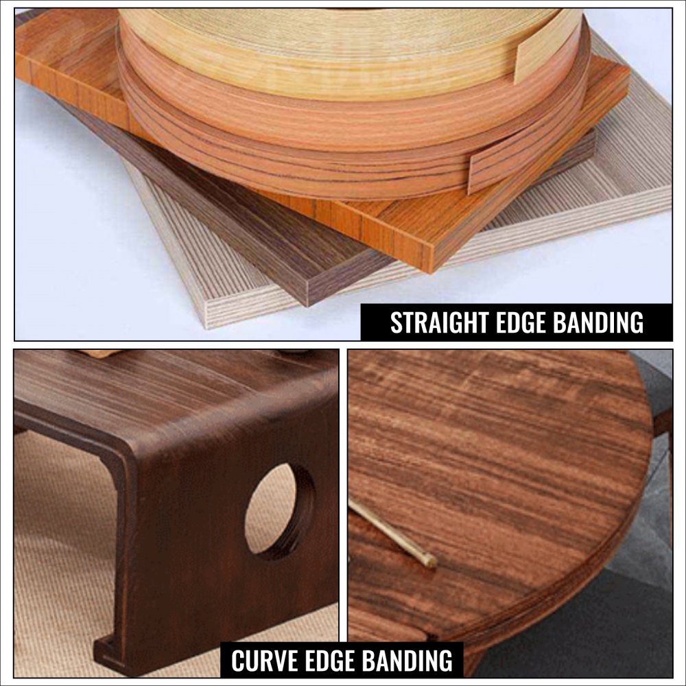 Woodworking Edge Banding Machine JBD80 220V 10-45mm Width Wood Working Bevel