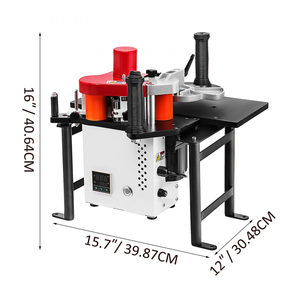 Woodworking Edge Banding Machine JBD80 220V 10-45mm Width Wood Working Bevel
