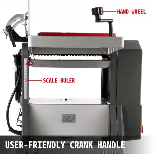 VEVOR Jointers Woodworking 8 Inch Benchtop Jointer 1500W Jointer Planer Heavy Duty 9000 RPM/min Benchtop Planer 6M/min 120 mm Cutting Thickness Wood Jointer Benchtop For Wood Cutting Planer