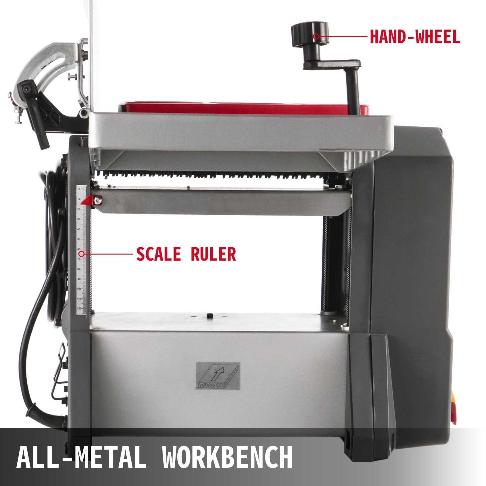 VEVOR 8 Inch Jointer Woodworking Benchtop Jointer Planer for Wood Cutting