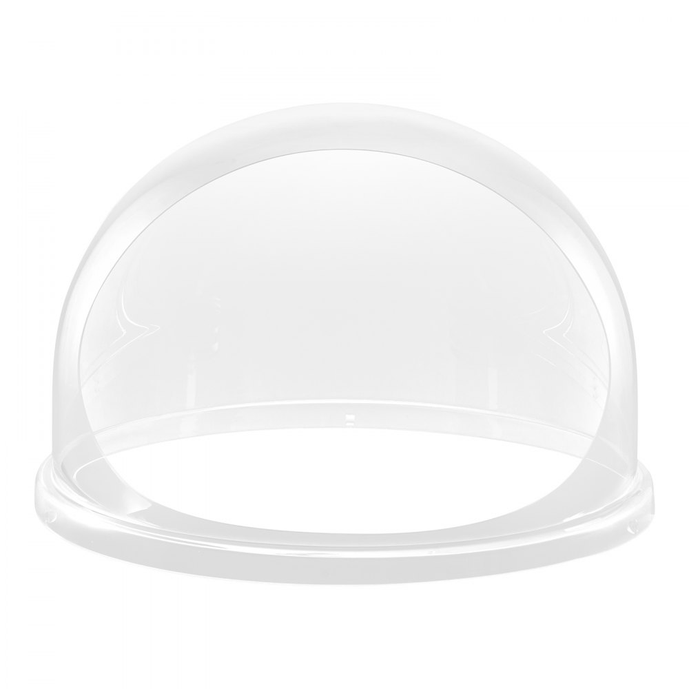 VEVOR Cotton Candy Machine Cover, Transparent Acrylic Dome Bubble Shield, Cotton Candy Machine Bubble Shield Compatible with 52cm Cottons Candies Machines Bowl for Party, Shops, Bottom Groove Design