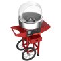 Vevor Commercial Cotton Candy Machine Sugar Floss Maker With Cart Cover