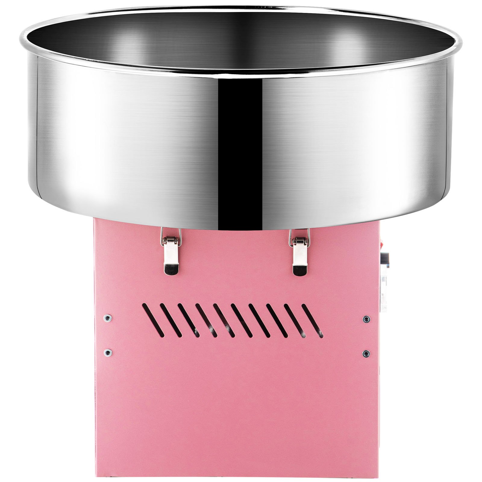 VEVOR Candy Floss Maker Cotton Candy Machine 21 Inch Stainless Steel Bowl Candy Floss Makers for Children with Stainless Steel Tray and Scoop Party Home Commercial Use