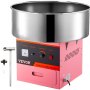 VEVOR Electric Commercial Cotton Candy Machine Stainless Steel Candy Floss Maker for Various Parties