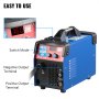 VEVOR MIG Welder, 160A Welding Machine, 3 in 1 Combo MMA/MIG/LIFT TIG Welder Machine, Flux Core Welder, MIG 160 Portable Welding Machine, MIG welding equipment with 1 KG Welding Wire Stick Welder