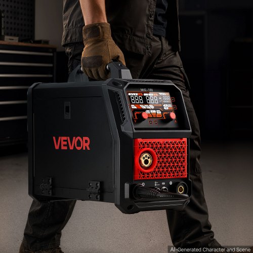 Keevitusaparaat 5-in-1, 180 A (alumiinium, spool gun) — pilt 8