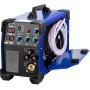 VEVOR MIG Welder, 3 in 1 Welder Welding Machine, 250 Amp MIG TIG Arc Welder 110V 220V TIG Welder Lift ARC Welder Digital Display Combo Welding Machine MMA Stick IGBT DC Inverter Welder