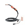 250Amp Mig Welding Gun with 15FT Cable Suitable for 0.035" 0.045" Welding Wires