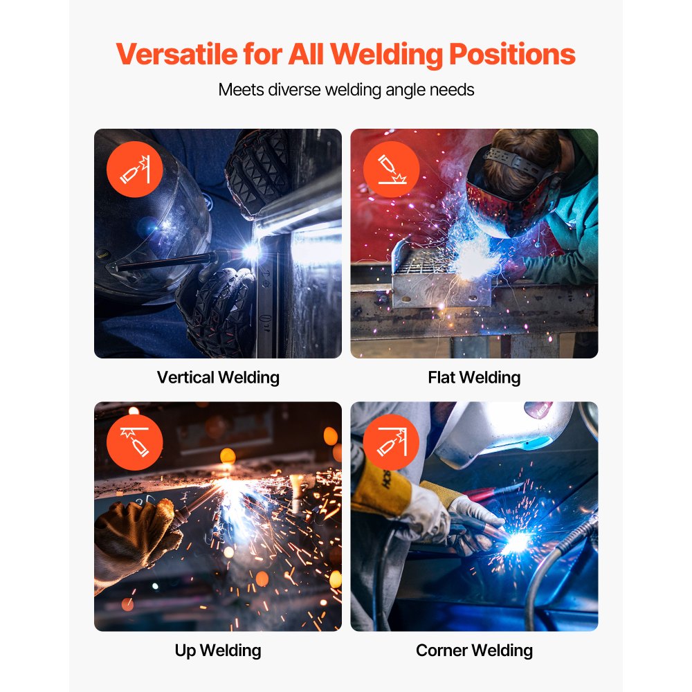 VEVOR Solid MIG Welding Wire, ER70S-6 0.6mm 4.5kg, Low Spatter Mild Steel Welding Wire with High Deoxidizers for All-Position Gas Shielded Welding