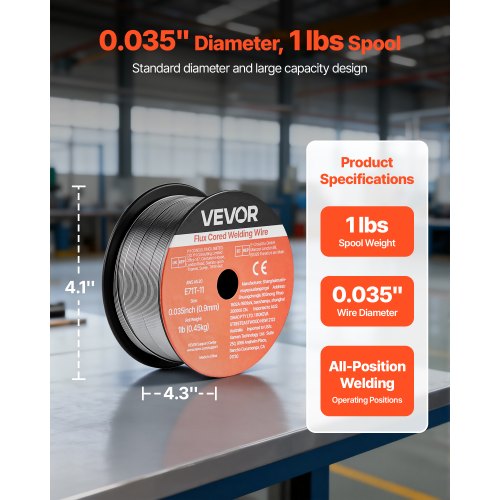 Täidistraat E71T-11, 0,9 mm, 2 × 0,45 kg — pilt 2