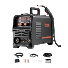 MIG Welder 130Amp Mig Welding Machine 3-in-1 Flux Core MIG/Stick/Lift TIG Welder