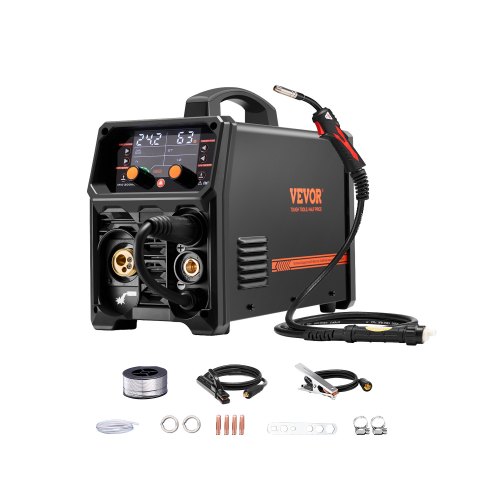 Pro MIG Welder 200A Pluse Mig Welding Machine 5-in-1 Synergic Welder Machine
