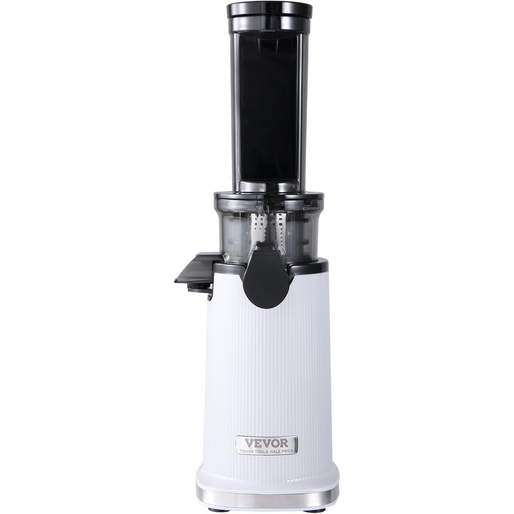 VEVOR Masticating Juicer, Cold Press Juicer Machine, 1.3" Feed Chute Slow Juicer, Juice Extractor Maker with High Juice Yield, Easy to Clean with Brush, for High Nutrient Fruits Vegetables