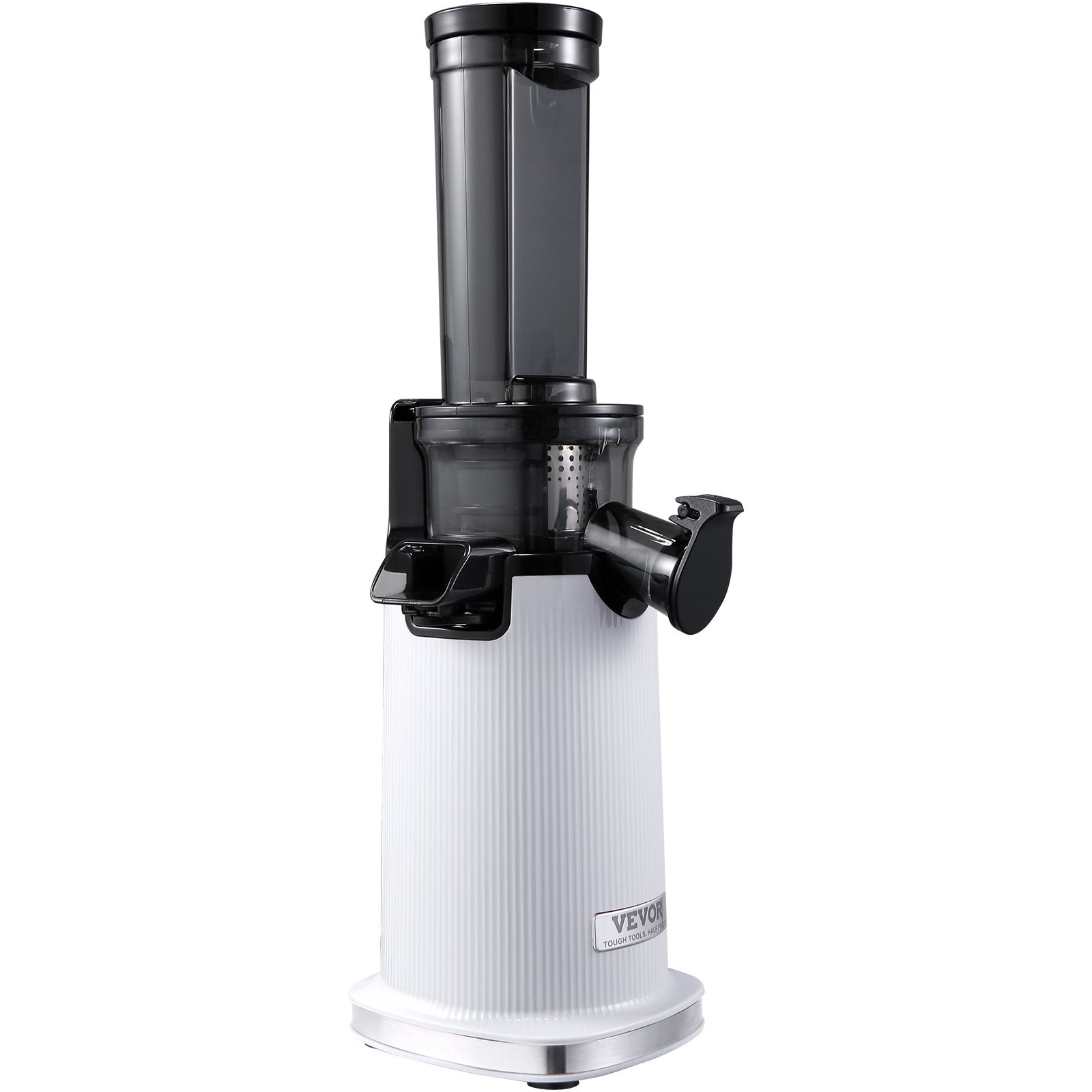 VEVOR Masticating Juicer, Cold Press Juicer Machine, 1.3" Feed Chute Slow Juicer, Juice Extractor Maker with High Juice Yield, Easy to Clean with Brush, for High Nutrient Fruits Vegetables
