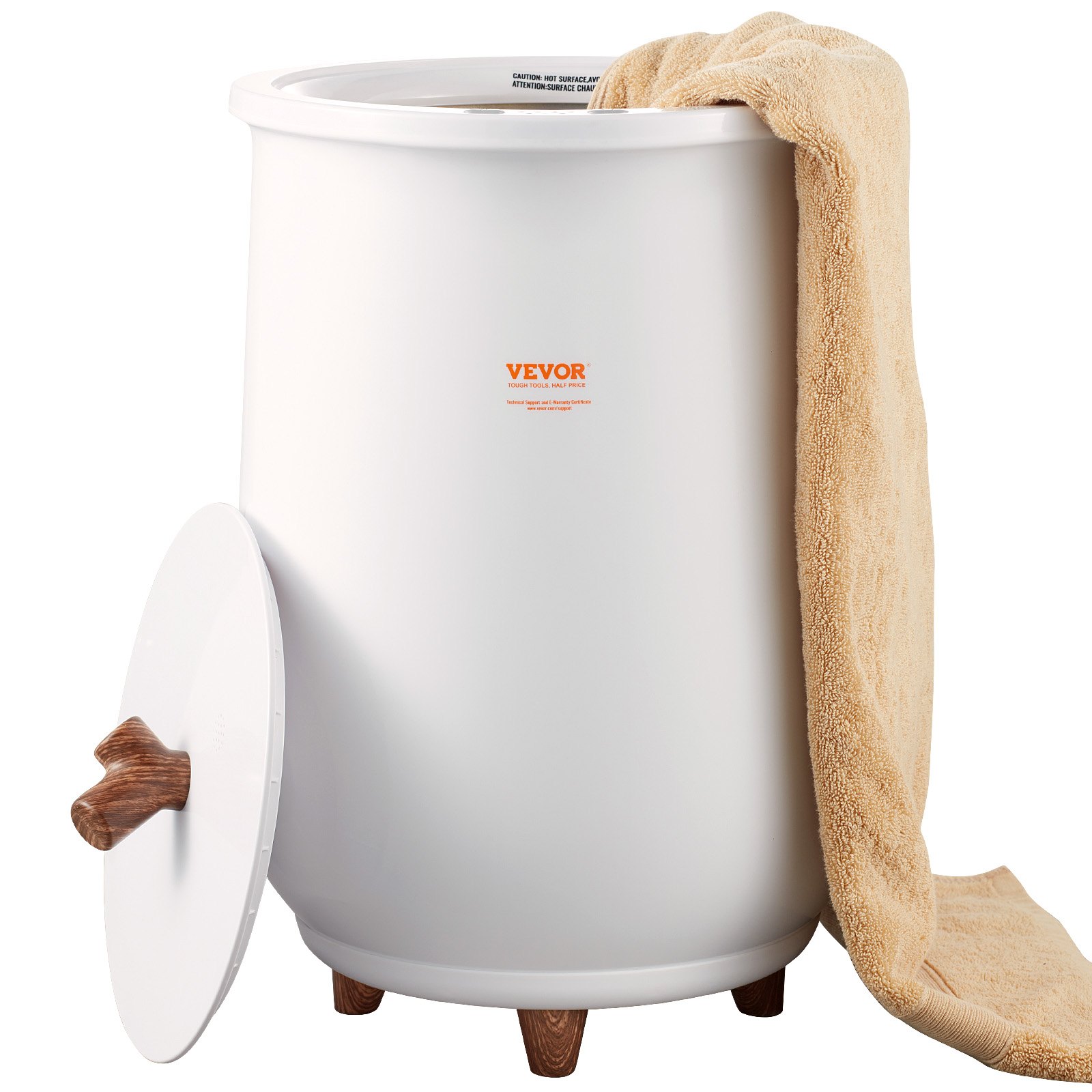 Sweiko Towel Warmer Bucket, 20L Large Towel Warmer for Bathroom, Auto Shut Off Towel Heater with 4-Level Timer Fits up to Two 40"x70" Oversized Towels, Bathrobes, Blankets, ETL & FCC Certified Sweiko Towel Warmer Bucket, 20L Large Towel Warmer for Bathroom, Auto Shut Off Towel Heater with 4-Level Timer Fits up to Two 40"x70" Oversized Towels, Bathrobes, Blankets, ETL & FCC Certified