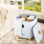 Calentadores de toallas VEVOR para baño, cubo calentador de toallas de 25 L con apagado automático para spa. Capacidad para hasta 5 toallas de baño grandes, mantas, ropa, batas de baño, pijamas y más.