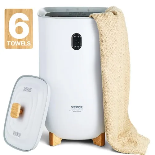 VEVOR Towel Warmers for Bathroom, 35 L Towel Warmer Bucket, Towel Dryer with Auto Shut Off for Spa Fits up to 6 Oversized Bath Towels, Blankets, Clothes, Bathrobes, PJ's and More