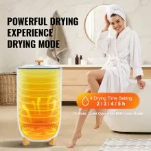 VEVOR Towel Warmer 35L, Towel Warmer Bucket with Drying Modes(2-5h), Heating Mode 20/40/60/90 Min Auto Shut Off, LED Screen, Luxury Large Towel Warmer for Bathroom, Spa, Bathrobe, Blanket & Pajama