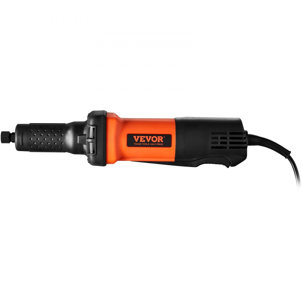 VEVOR Die Grinder, 1/4" Collet Variable Speed (10000-28000RPM), Heavy Duty Electric, Ergonomic Grip for Rust Removal, Grinding, Cutting, Polishing, Welding Repair, Deburring, with 1/4" & 1/8" Collets