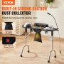 VEVOR Portable Manicure Table Foldable Nail Table with Electric Dust Collector