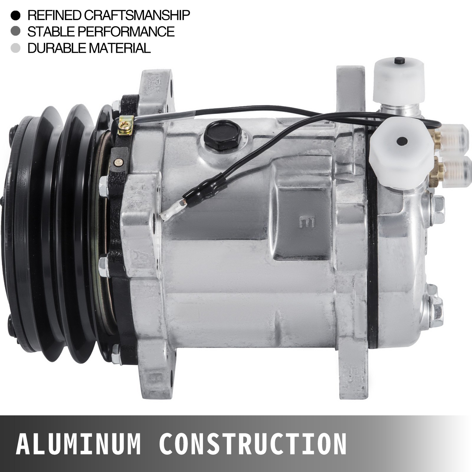 AC Compressor for
 
	
4510 SANDEN SD5H14 STYLE 6664,Mack, Kenworth, Freightliner