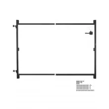 VEVOR Gate Building Kit Fits 36 to 60 in Wide Openings 6 to 7 ft High Fence