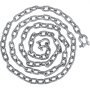 VEVOR Anchor Chain, 10\' x 5/16\" Galvanized Steel Chain, 3/8\" Anchor Chain Shackle, 11650lbs Anchor Lead Chain Breaking Load, 9460lbs Anchor Chain Shackle Breaking Load, Anchor Chain for Boats, Ship