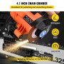 VEVOR Chain Grinder, 110V 85W Chainsaw Grinder, Multi-Angle Adjustable Chainsaw Grinder Sharpener 5000 RPM, Bench/Wall Mounted Automatic Chain Sharpener with Grinding Wheels 1/8-Inch-by-3/16-Inch