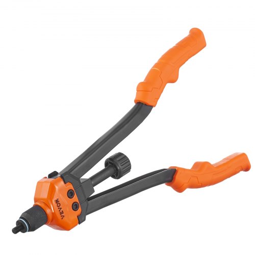 DKwoeshg Kit d'outils d'écrou à rivet de 16 – Pistolet à rivets de style levier avec indicateur visuel de course, comprend 15 mandrins métriques et