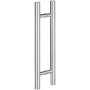 Vevor Door Pull Handles Stainless Steel Door Handle 24" Length For Wood Door Bar