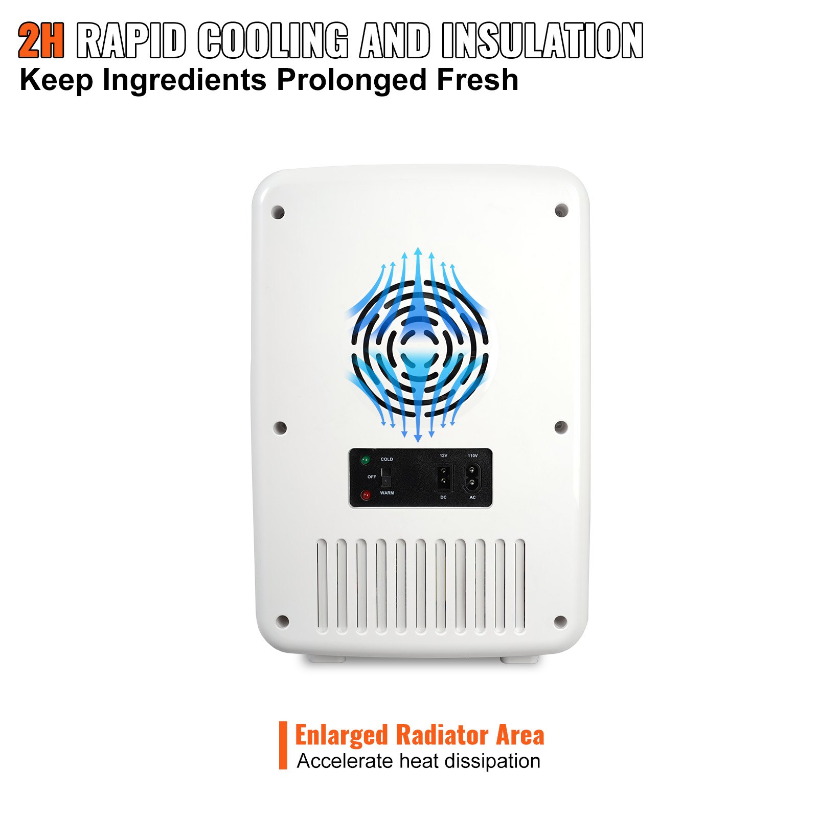 Mini Fridge,10L/12 Can Luxury Skin Care Refrigerator, Small Beverage Fridges for Bedroom Office Dorm Car Travel, AC/DC Cooler & Heat for Foods, Drink, Breast Milk Storage & Chill, White Mini Fridge,10L/12 Can Luxury Skin Care Refrigerator, Small Beverage Fridges for Bedroom Office Dorm Car Travel, AC/DC Cooler & Heat for Foods, Drink, Breast Milk Storage & Chill, White