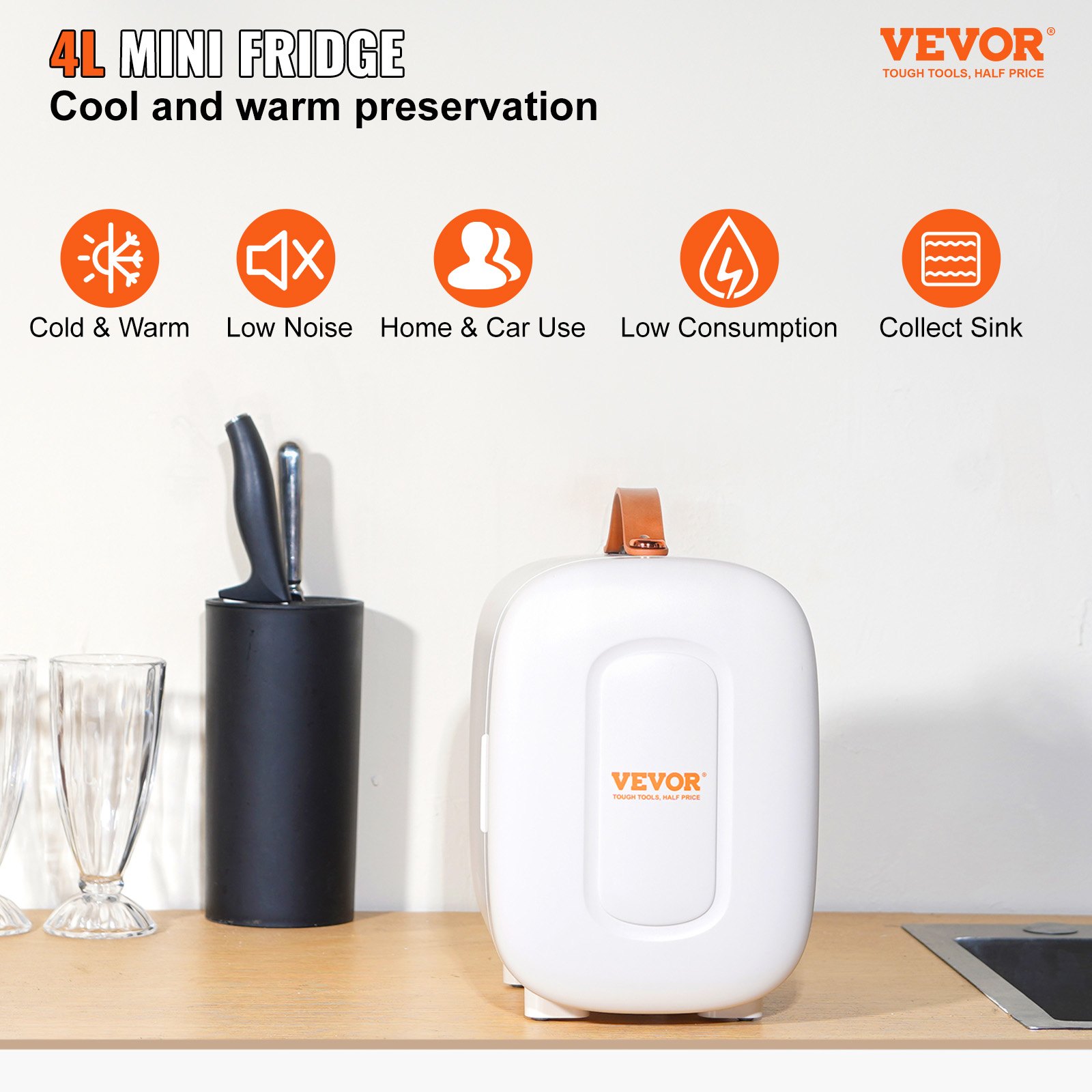 Mini Skin Care Fridge, 4 L/6 Can Cute Makeup Fridge for Cosmetics Beverage Fruit Milk, AC/DC Cooler & Warmer, Mute Tiny Refrigerator for Bedroom Office Dorm Desk Car, ETL Certified, White Mini Skin Care Fridge, 4 L/6 Can Cute Makeup Fridge for Cosmetics Beverage Fruit Milk, AC/DC Cooler & Warmer, Mute Tiny Refrigerator for Bedroom Office Dorm Desk Car, ETL Certified, White